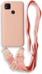 Bodycell Back Cover Ροζ (Redmi 9CRealme C3)