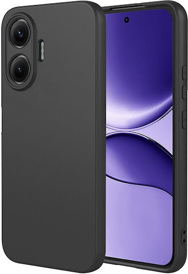 Back Cover Σιλικόνης Μαύρο (Poco F7)