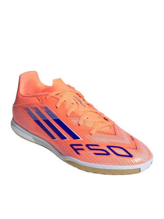 adidas F50 Club Fußballschuhe Halle Orange