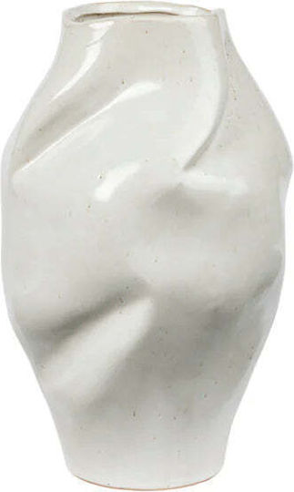Broste Copenhagen Decorative Vase Gray 17x17x28cm