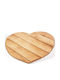 Holz Rund Serviertablett in Rose Gold Farbe 46x39cm 1625-CSC-625/KRG 1Stück