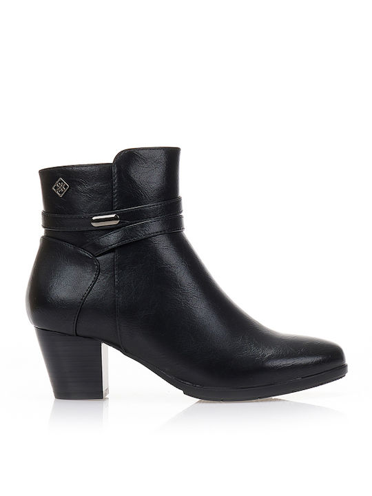 Stiefeletten Damen Schwarz