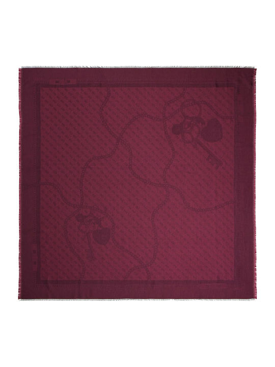 Guess Kefiah Damen Schal Burgundisch