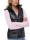 Women's Puffer Jacket for Winter Black