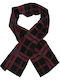 Men's Wool Scarf Red
