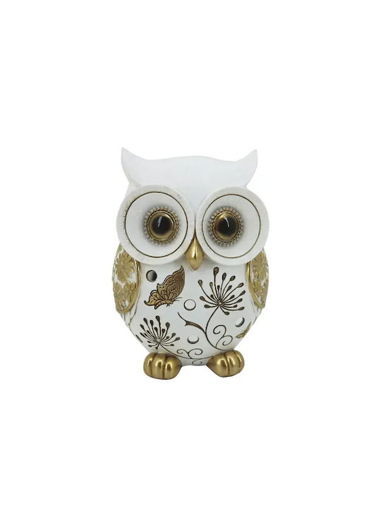 Marhome Decorativă Bufniță din Polirășină 12.5x9.5x17.5cm 1buc