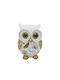 Marhome Decorativă Bufniță din Polirășină 12.5x9.5x17.5cm 1buc