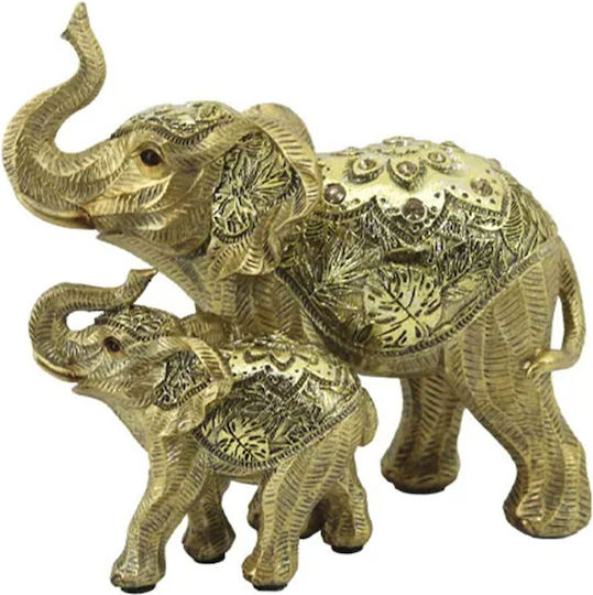 Marhome Decorative Animal Polyresin 18x10.5x16.5cm 1pcs