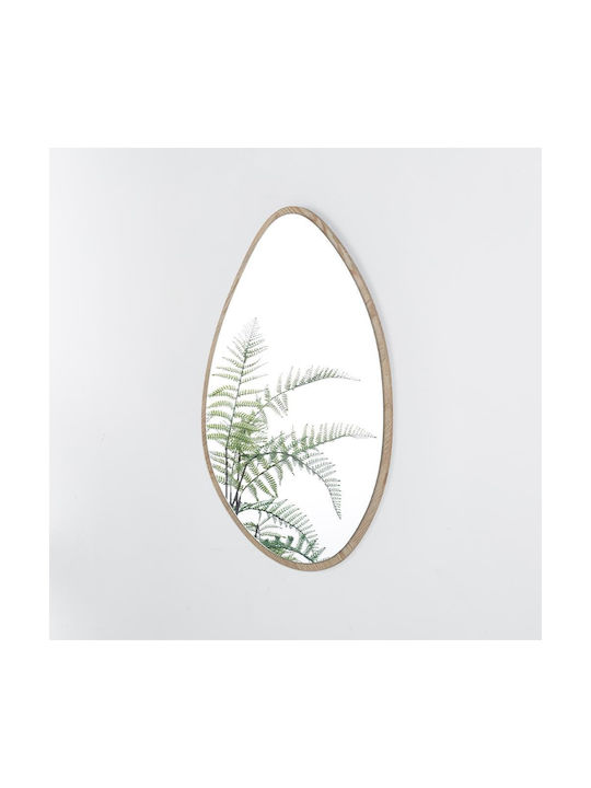 Next Wall Mirror with Gold Wooden Frame 80x50cm...