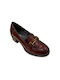 Pantofi cu toc Burgundy