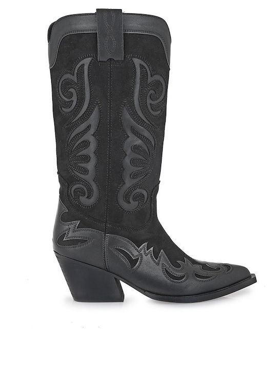 Damenstiefel Schwarz