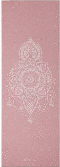 Gaiam Pink Yoga Mat (173x61cm)