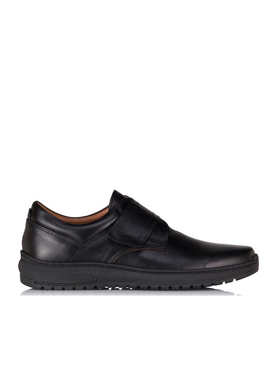 Men's Leather Moccasins Black
