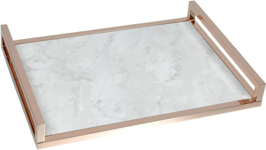 Marble Rectangular Decorative Tray 37x27cm