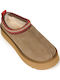 Winter Women's Slippers with Fur Brown