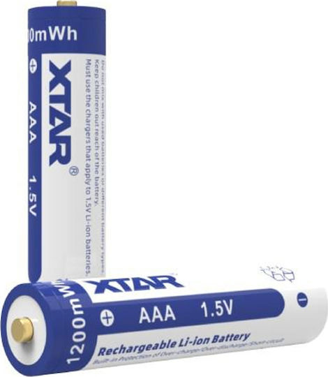 XTAR Rechargeable Battery AAA Li-ion 750mAh 1.5V 4pcs