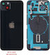 Καπάκι Μπαταρίας Battery Cover + Camera Lens + Μαύρο για iPhone 14 Plus
