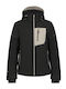 Icepeak 856122839-999 Ανδρικό Μπουφάν για Σκι & Snowboard Μαύρο