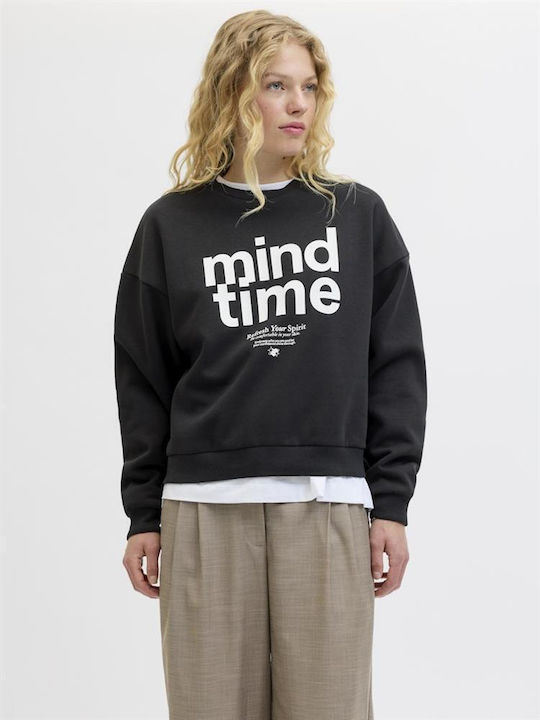 Jack & Jones Damen Sweatshirt Schwarz