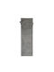Artekko Decorative Sign Handmade Grey Made of Metal 65x1x23cm