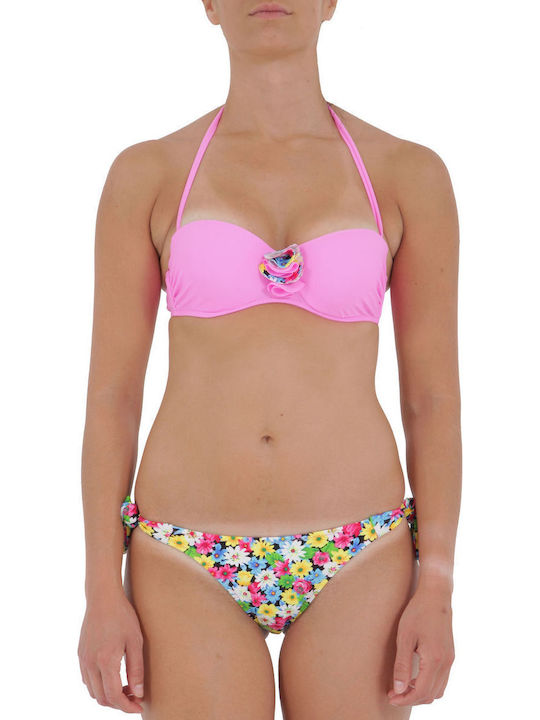 Set Bikini Floral  Ls-1163-violet LS-1163-VIOLET