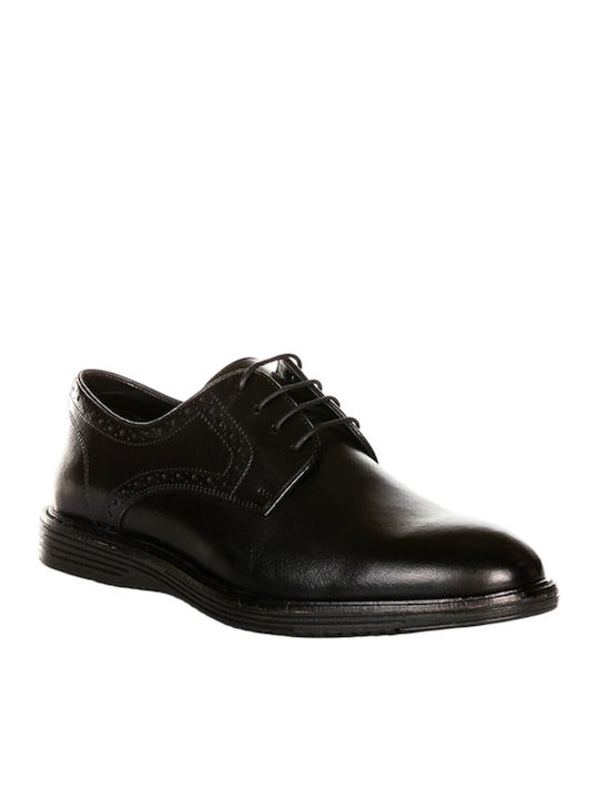 Men's Leather Casual Shoes Black