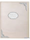 Hochzeitswunschbuch Creme Silber