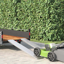 Vidaxl Ράμπα Φόρτωσης Ασημί 159 X 23 X 5 Cm Επικαλυμμένος Χάλυβας