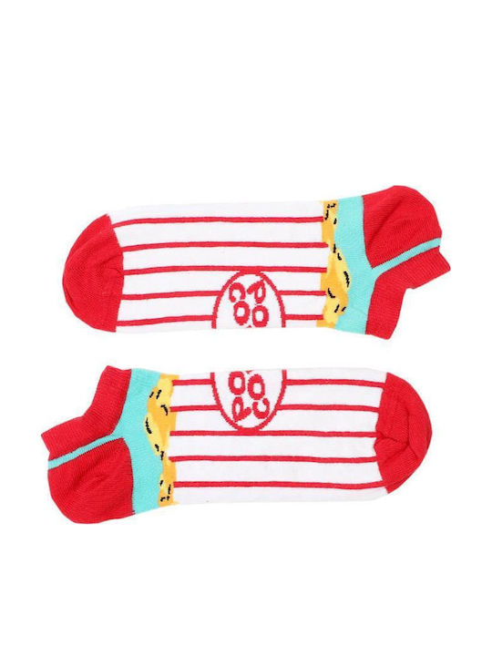 Vtex Socks "pop Corn" Κάλτσες Blanc