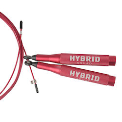 Hybrid Squad Въже За Скоростен Скачане Crossfit Jump Rope Червено