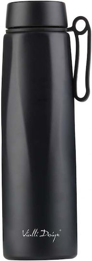 Vialli Design Fuori Sticlă Termos Plastic 500ml Negru