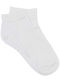 Juan Raul Herren Einfarbige Socken Weiß 1Pack