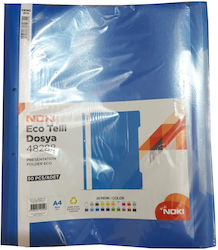 Noki Plastic Folder Spine Holes 50 Pcs Set Blue Noki Plastic Folder Spine Holes 50 Pcs Set Blue