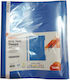 Noki Plastic Folder Spine Holes 50 Pcs Set Blue