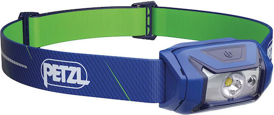 Petzl Rechargeable Headlamp LED IPX4 with Maximum Brightness 450lm Tikka Blue