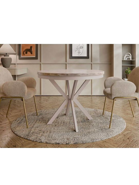 Oswego 156 Rund Tisch Speisesaal Holz Cashmere,...