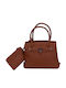 Damentasche Schultertasche Braun
