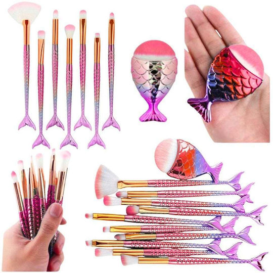 Lean Toys Professionelles Make-up Pinsel Set für Foundation 8 Stück