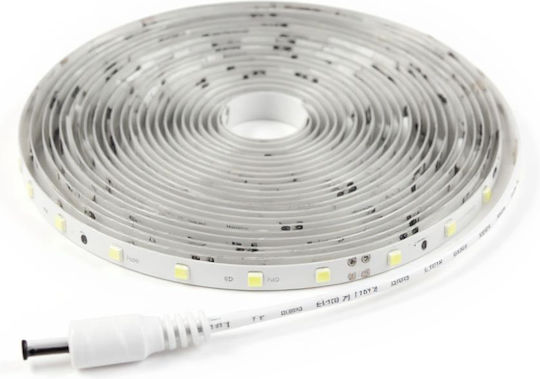 Rixme Αδιάβροχη Ταινία LED Θερμό Λευκό Φως 3m με Αισθητήρα Κίνησης