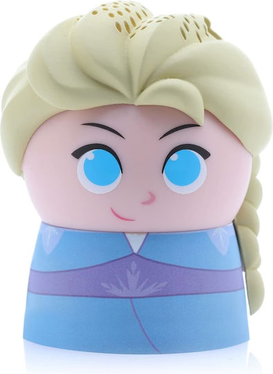 Bitty Boomers Disney: Frozen - Elsa Ηχείο Bluetooth με Διάρκεια Μπαταρίας έως 4 ώρες Μπλε