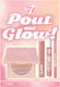 W7 Cosmetics Pout & Glow! Σετ Μακιγιάζ για Πρόσωπο & Χείλη 4τμχ
