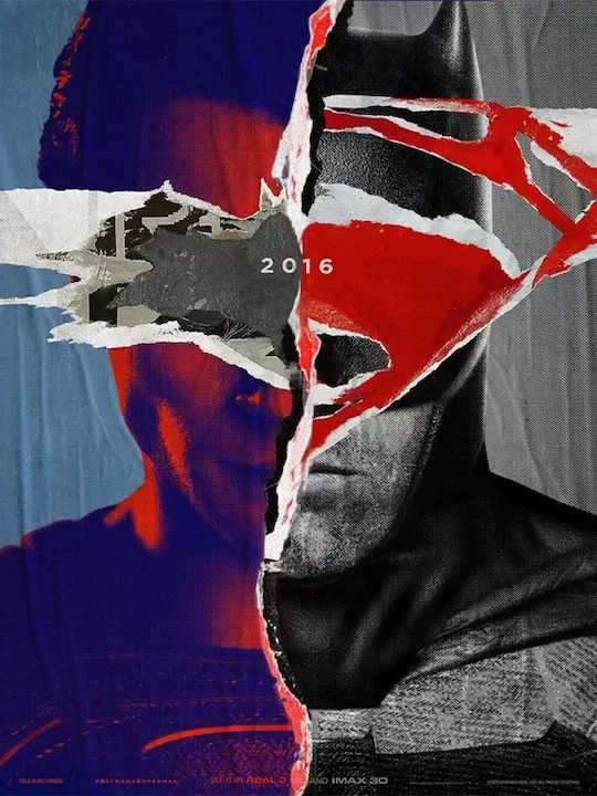 Poster Superman Vs Batman Mv004 21cm X 30cm Fra...