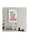 Gaming Poster Gaming Routine Gm139 30cm X 40cm Frame Dark Natural Wood Brown