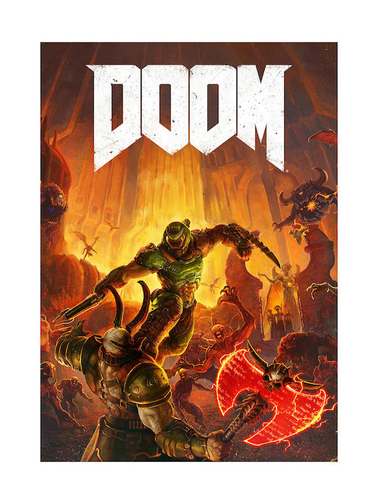 Gaming Poster Doom Eternal Gm2343 21cm X 30cm F...