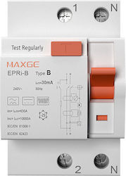 Maxge Ρελέ Διαρροής 2x40A