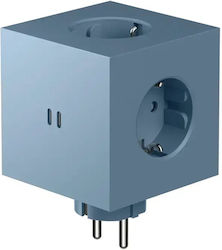 AVOLT PowerCube 3 Гнезда Син
