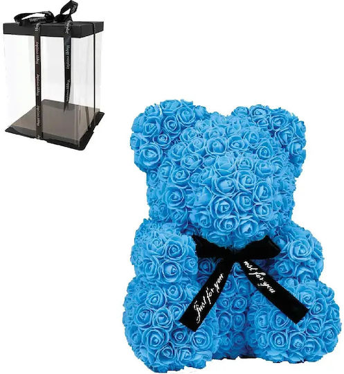 Rose Bear Αρκουδακι Γαλαζιο 40cm Rose Bear Αρκουδακι Γαλαζιο 40cm