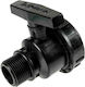 Ball Valve 1" x 1" Male-Female 10atm 1 Piece