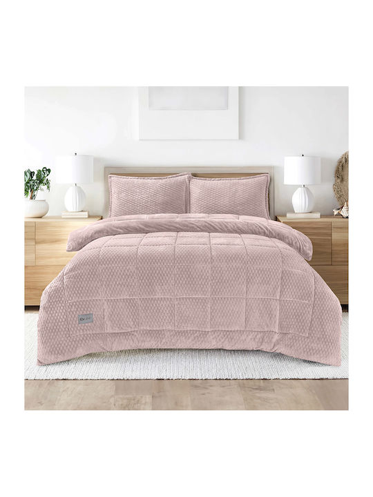 Lino Home Duvet Cover Single 160x220cm Lofti Lila