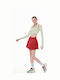 Red Glide Tennis Skirt Ruby